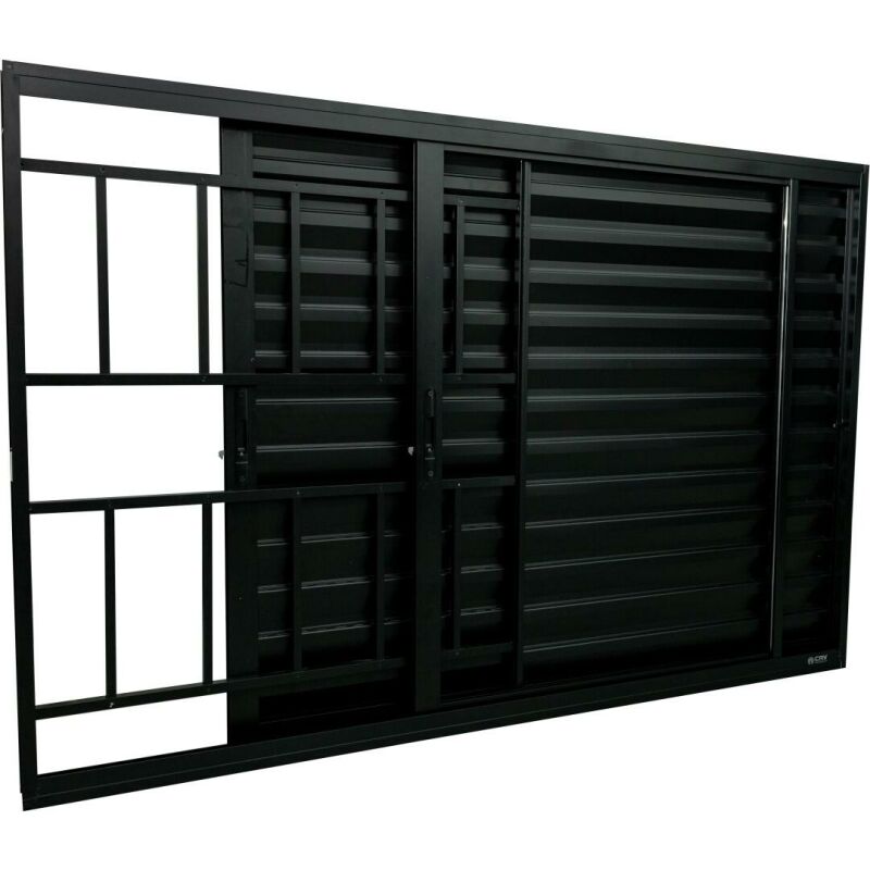 楊 VENEZIANA 3 FOLHAS - 1 FOLHA FIXA - CRV Portas e Janelas
